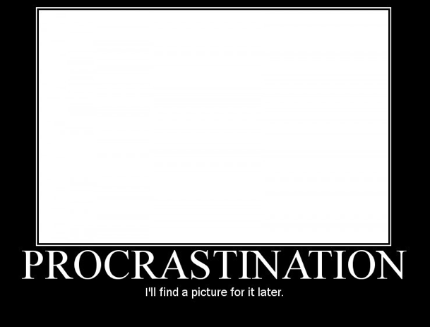 procrastination