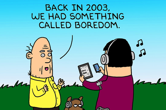 scott adams on boredom