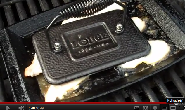 lodge grill press