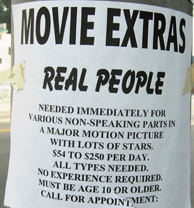 movie extras