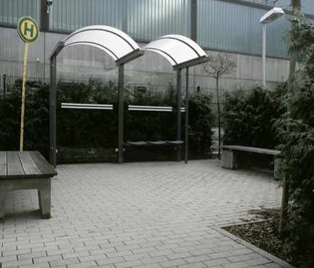 bus stop in germany 1