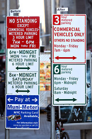 nyc parking signs