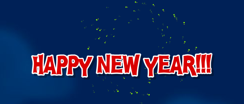 happy new year card too exciting 2