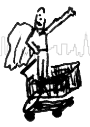 shopping-cart-man-skyline