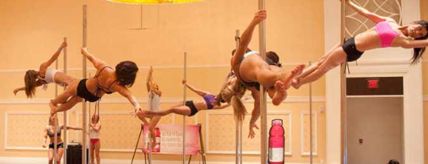 pole dancing girls