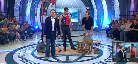 sheep shearing tv stage