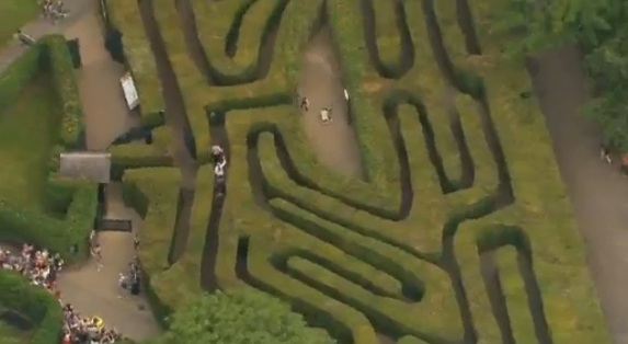 torch in maze