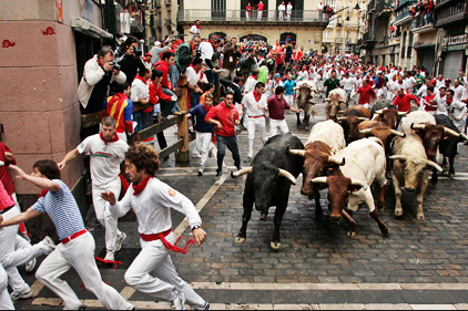 running of the bulls