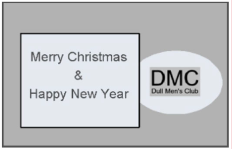 screen shot of gray xmas card 2012